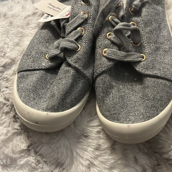Tommy Bahama grey flannel warm lined sneakers - Picture 4 of 6